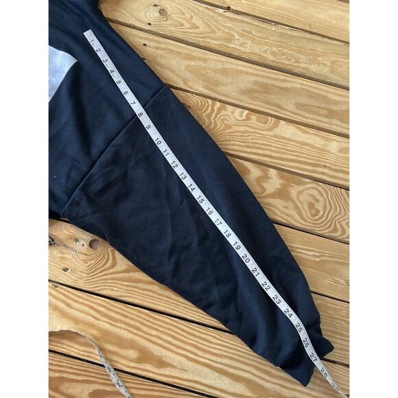 Asos Design Oversized Hoodie Sweatshirt Size 6 Women’s Black - Picture 7 of 7